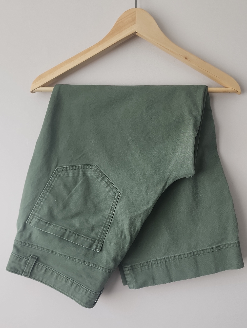 Old Navy High-Rise Wide Leg Pants in Olive Green